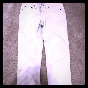 Zipper Capri Jeans